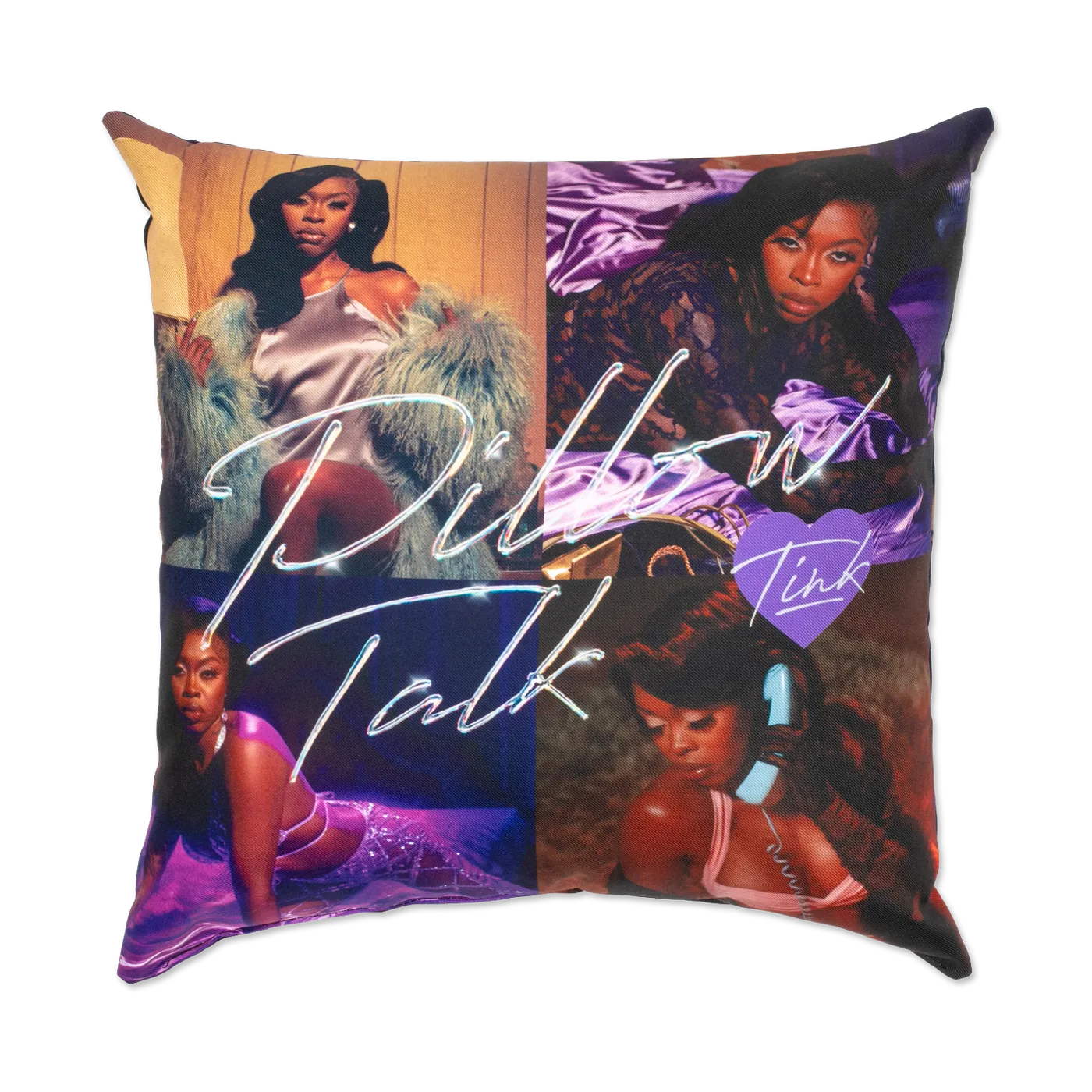 Tink Pillow Talk Collage Pillow