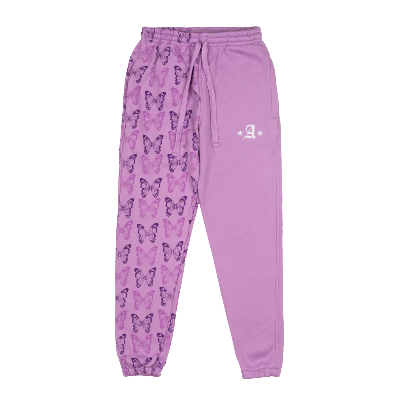 August Alsina Butterfly Half Pattern Sweatpants