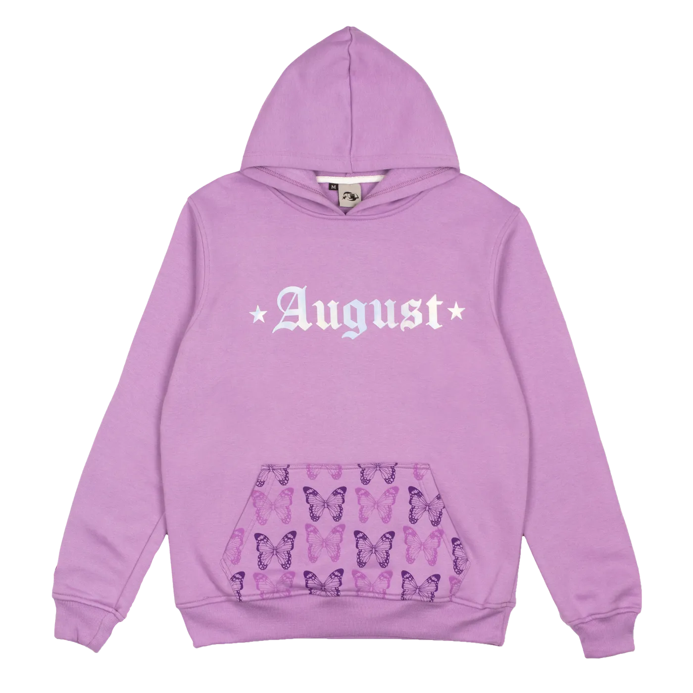 August Alsina Butterfly Pocket Pattern Hoodie