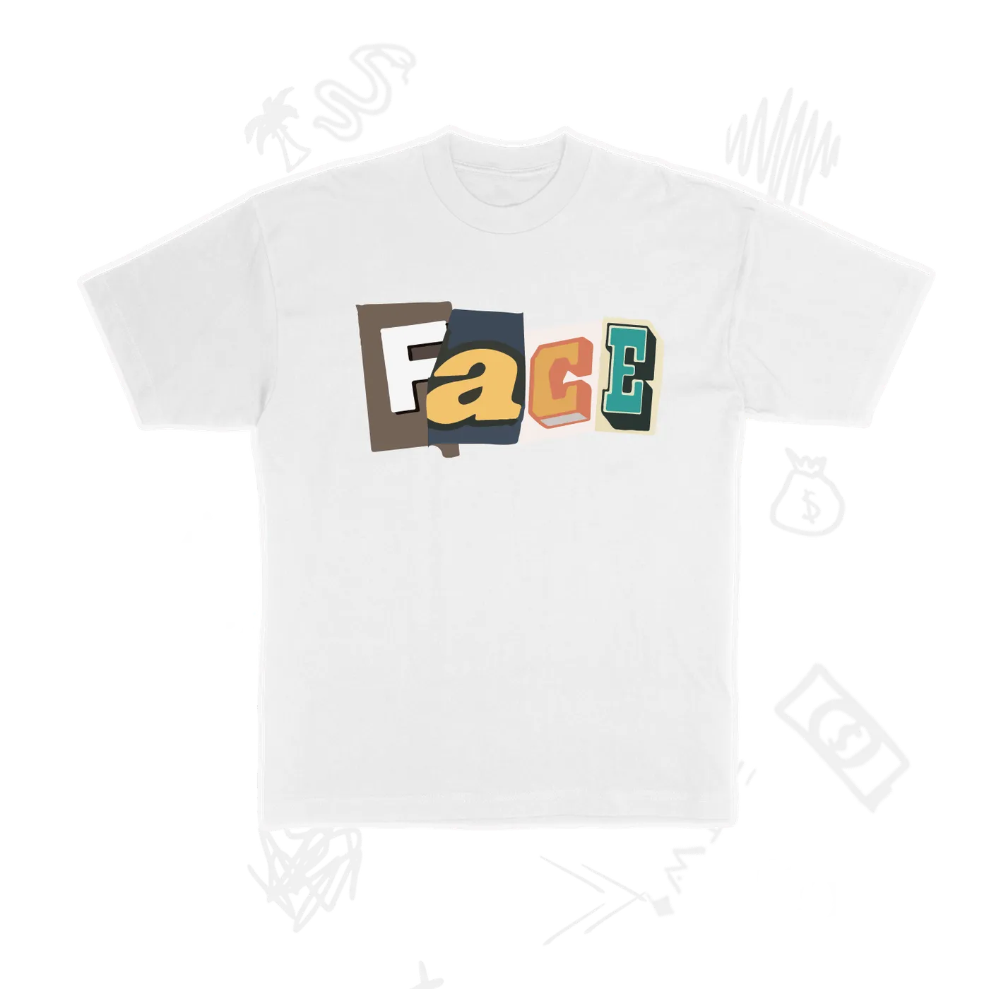 Babyface Ray FACE T-shirt (White)