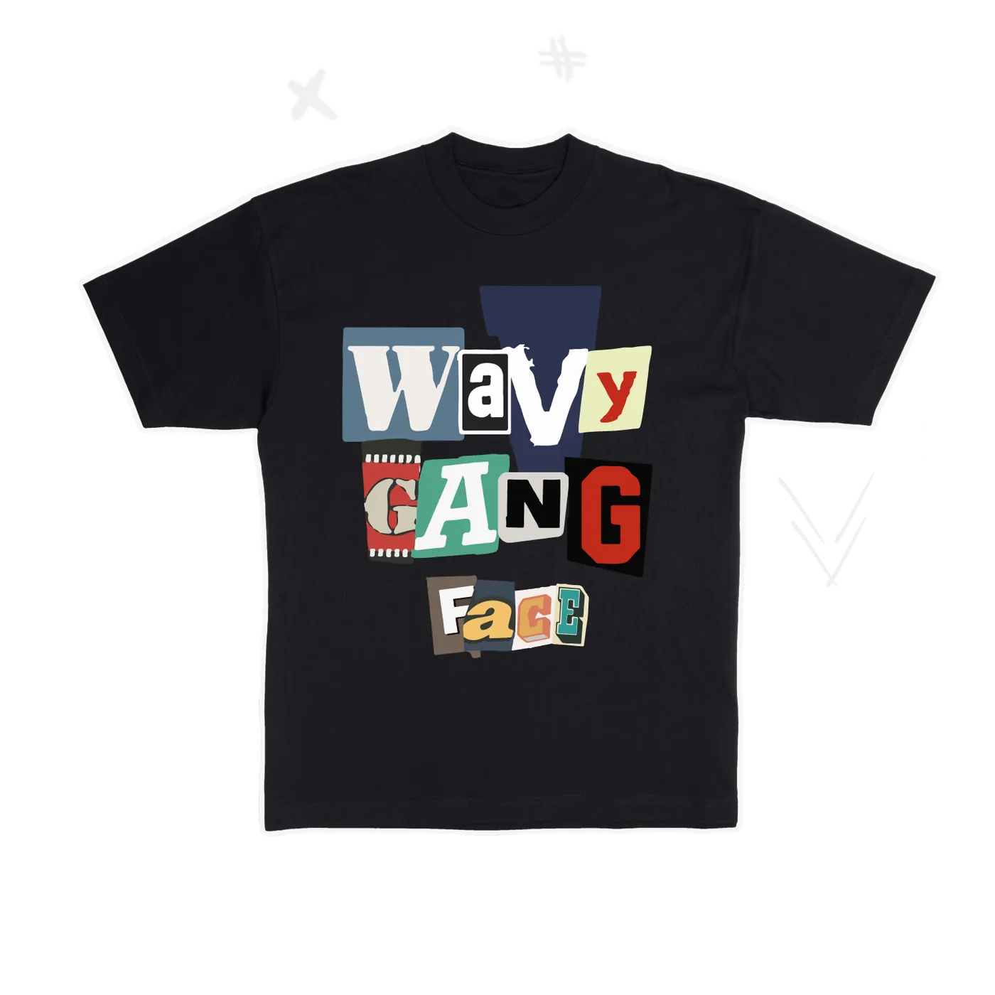 Babyface Ray Wavy Gang FACE T-Shirt (Black)