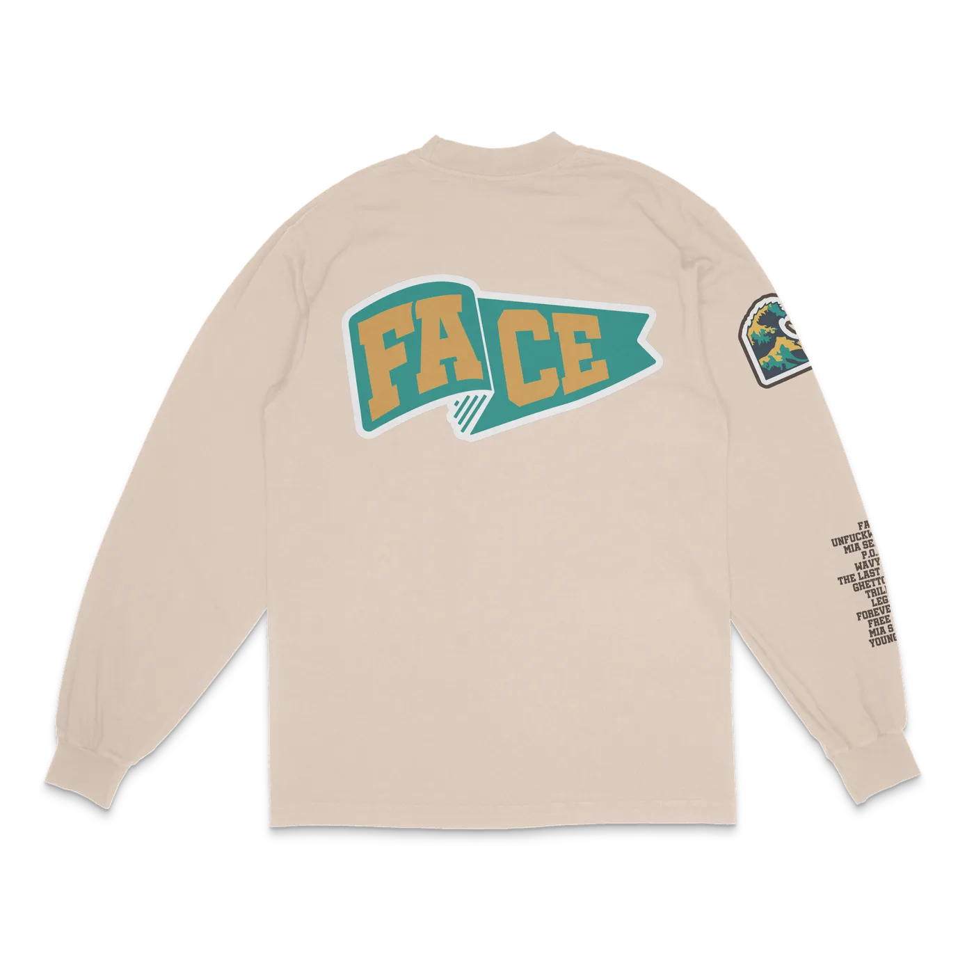 Babyface Ray FACE Pennant LS T-Shirt