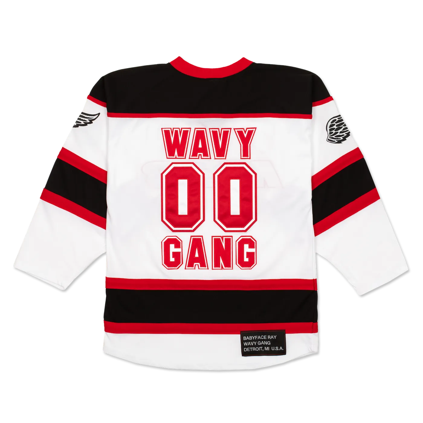 Babyface Ray MOB Hockey Jersey (White)