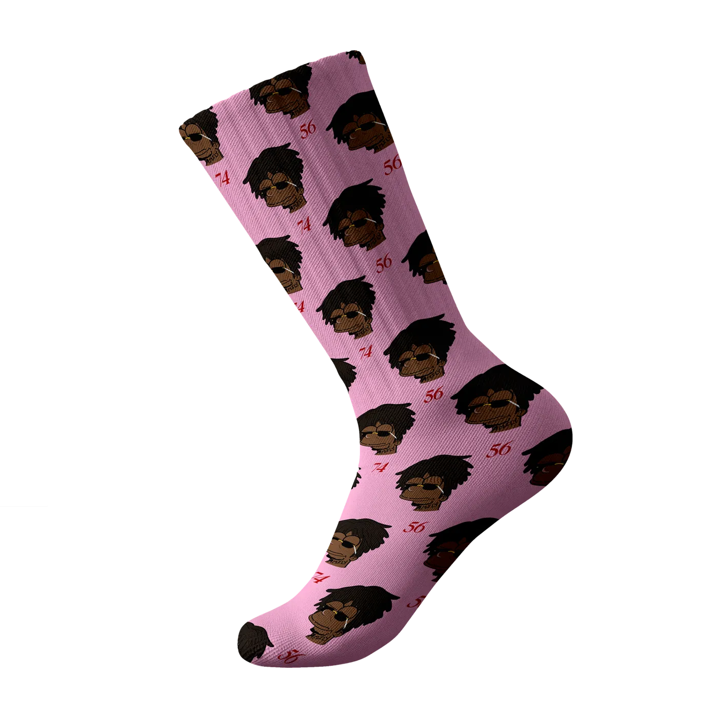 Cash Kidd - Pink 5674 Simpsons Socks