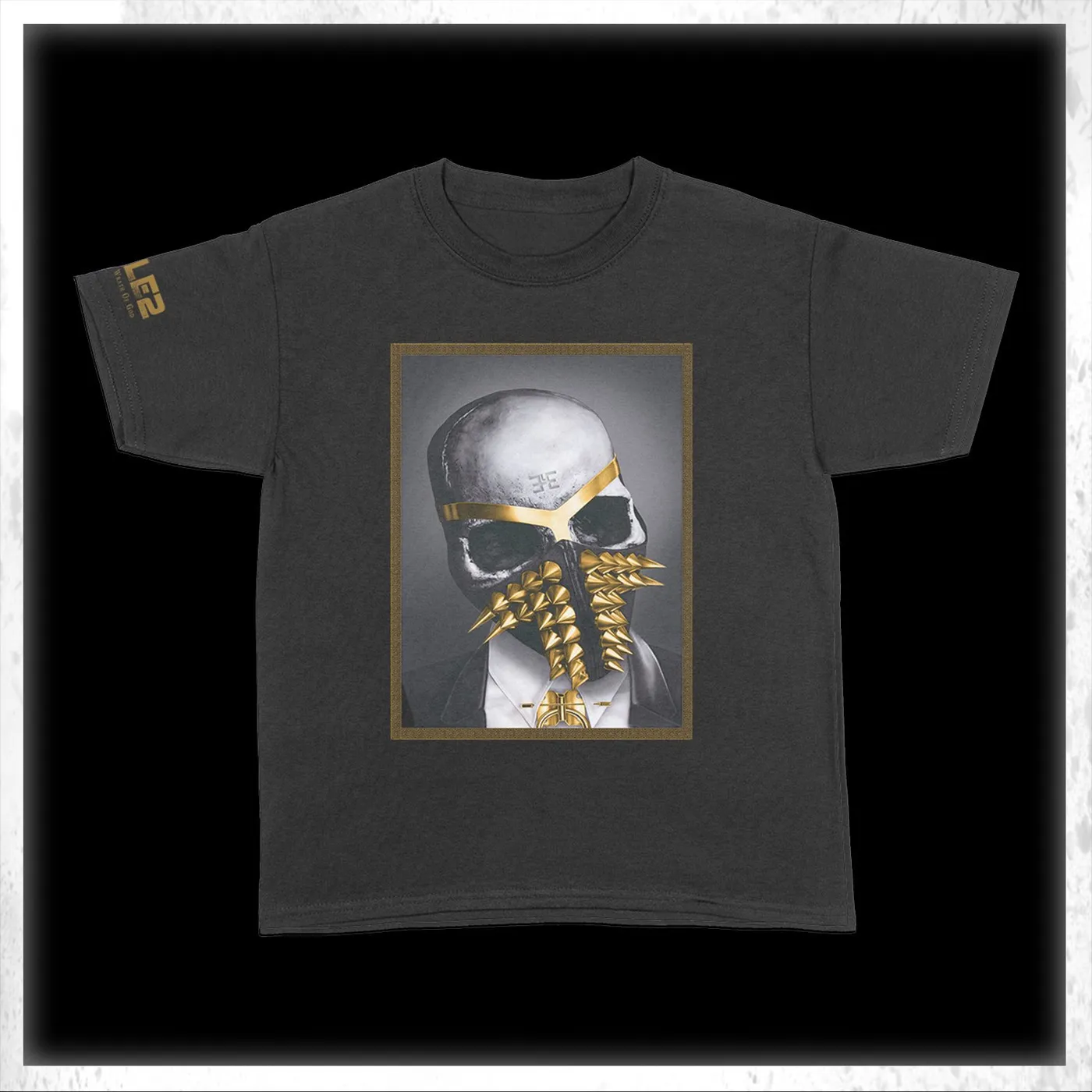 Busta Rhymes Framed Skull - Black T-Shirt