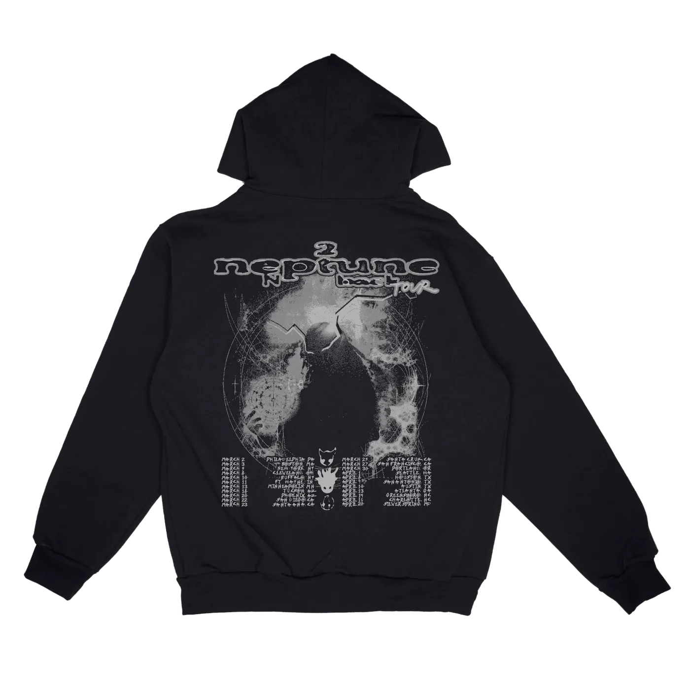 Flawless Lucki 2Neptune Tour - Alien Hoodie