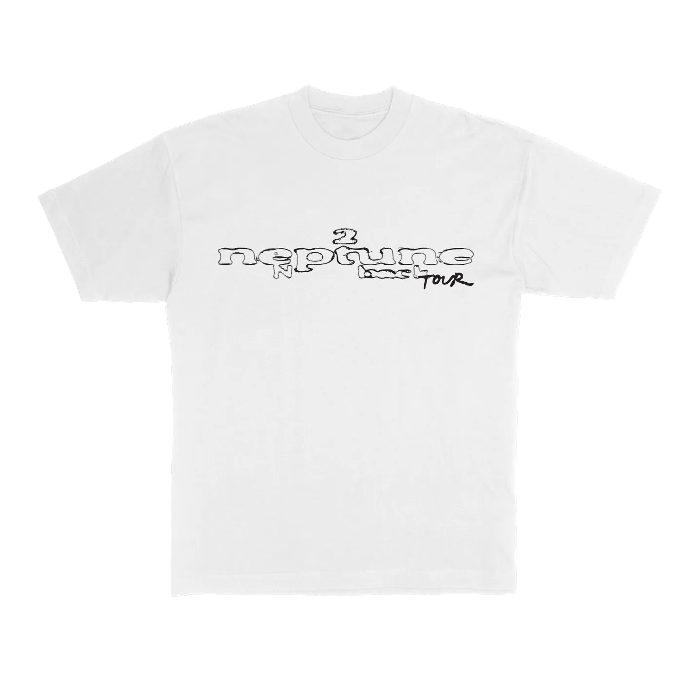 Flawless Lucki 2Neptune Tour - Lone Tune T-Shirt (White)