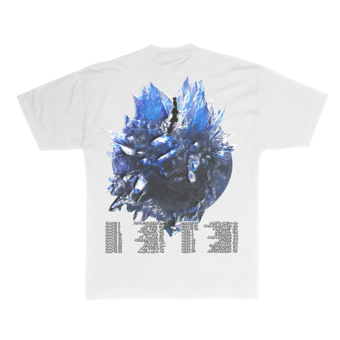 Flawless Lucki 2Neptune Tour - Lone Tune T-Shirt (White)