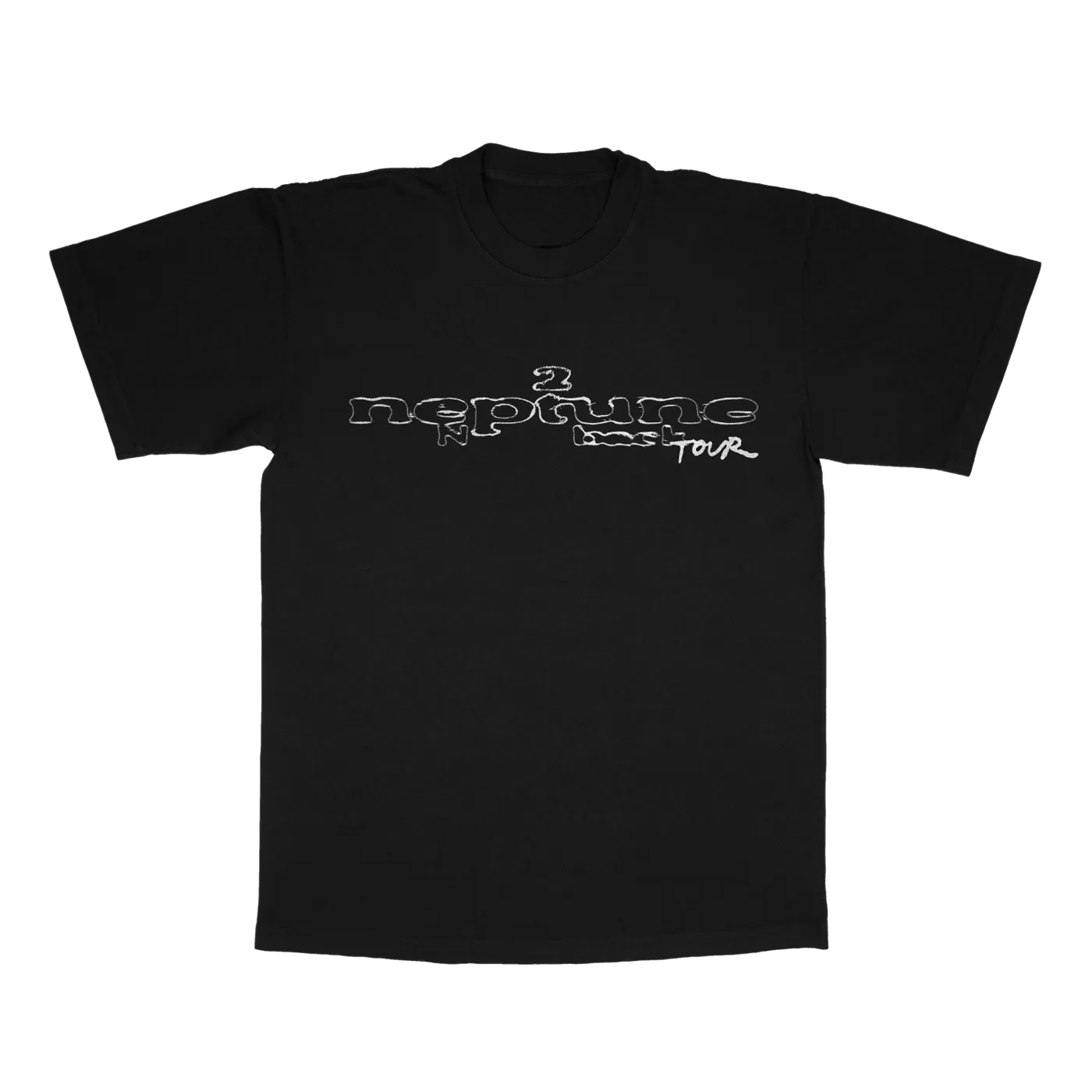 Flawless Lucki 2Neptune Tour - Lone Tune T-Shirt (Black)