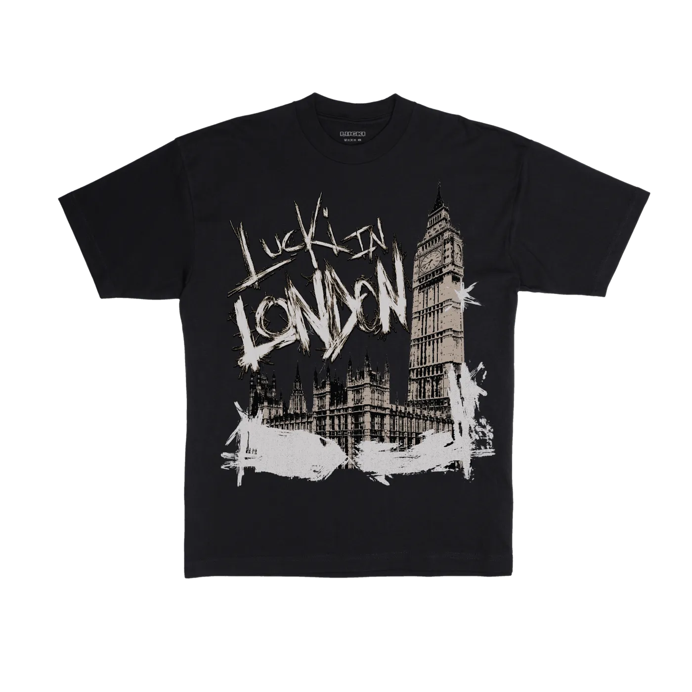 Flawless Lucki Lucki in London Black T-Shirt