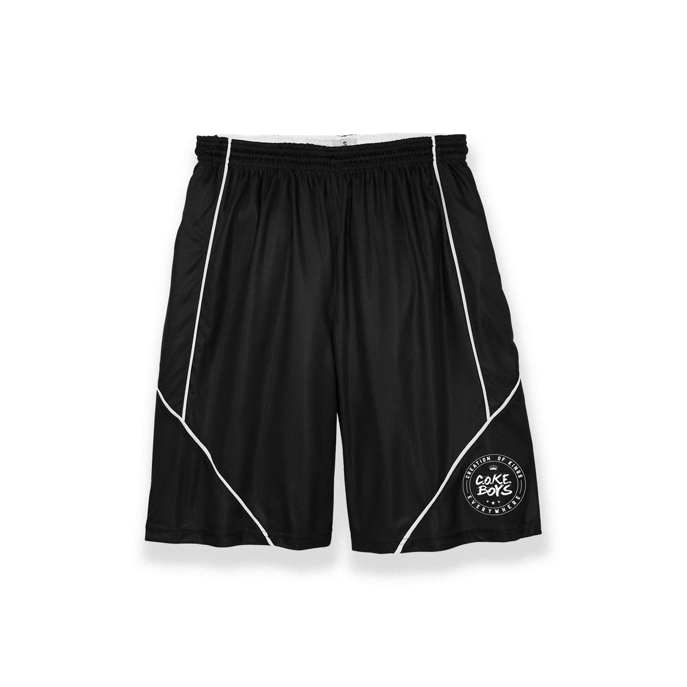 French Montana C.O.K.E. Boys - Black Basketball Shorts