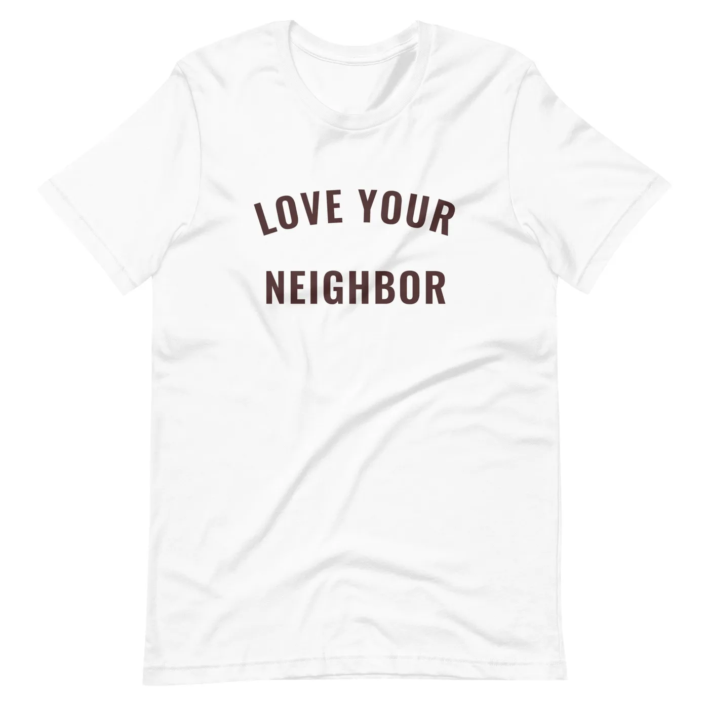 Free As a Bird White "Love Your Neighbor" t-shirt