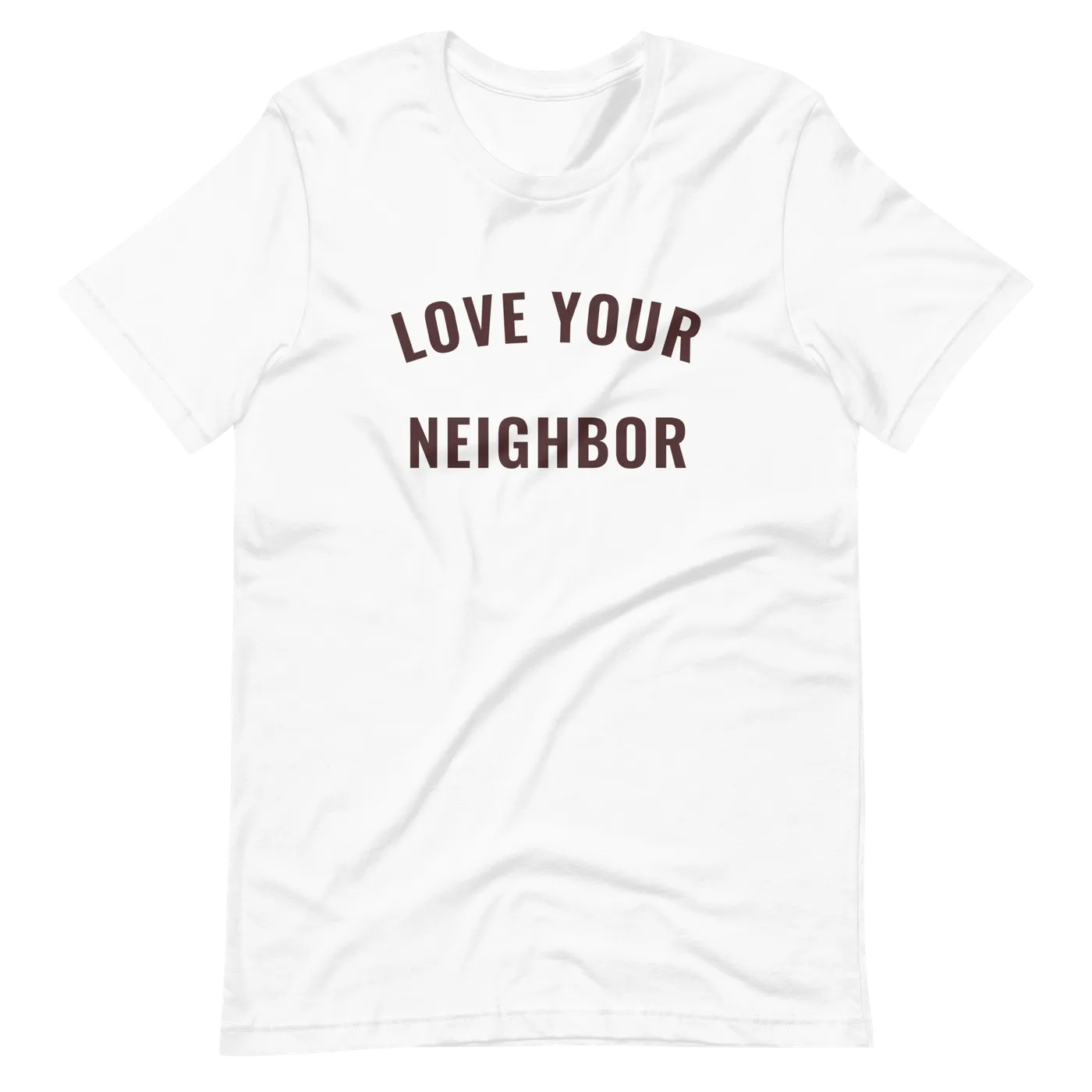 Free As a Bird White "Love Your Neighbor" t-shirt