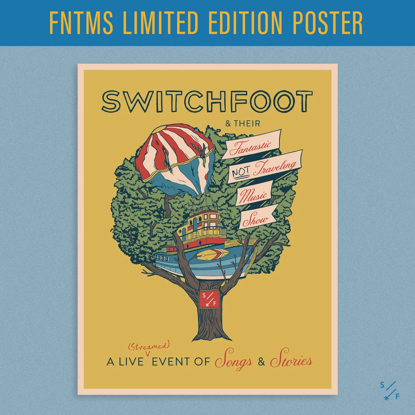 Switchfoot FNTMS Limited Edition Poster