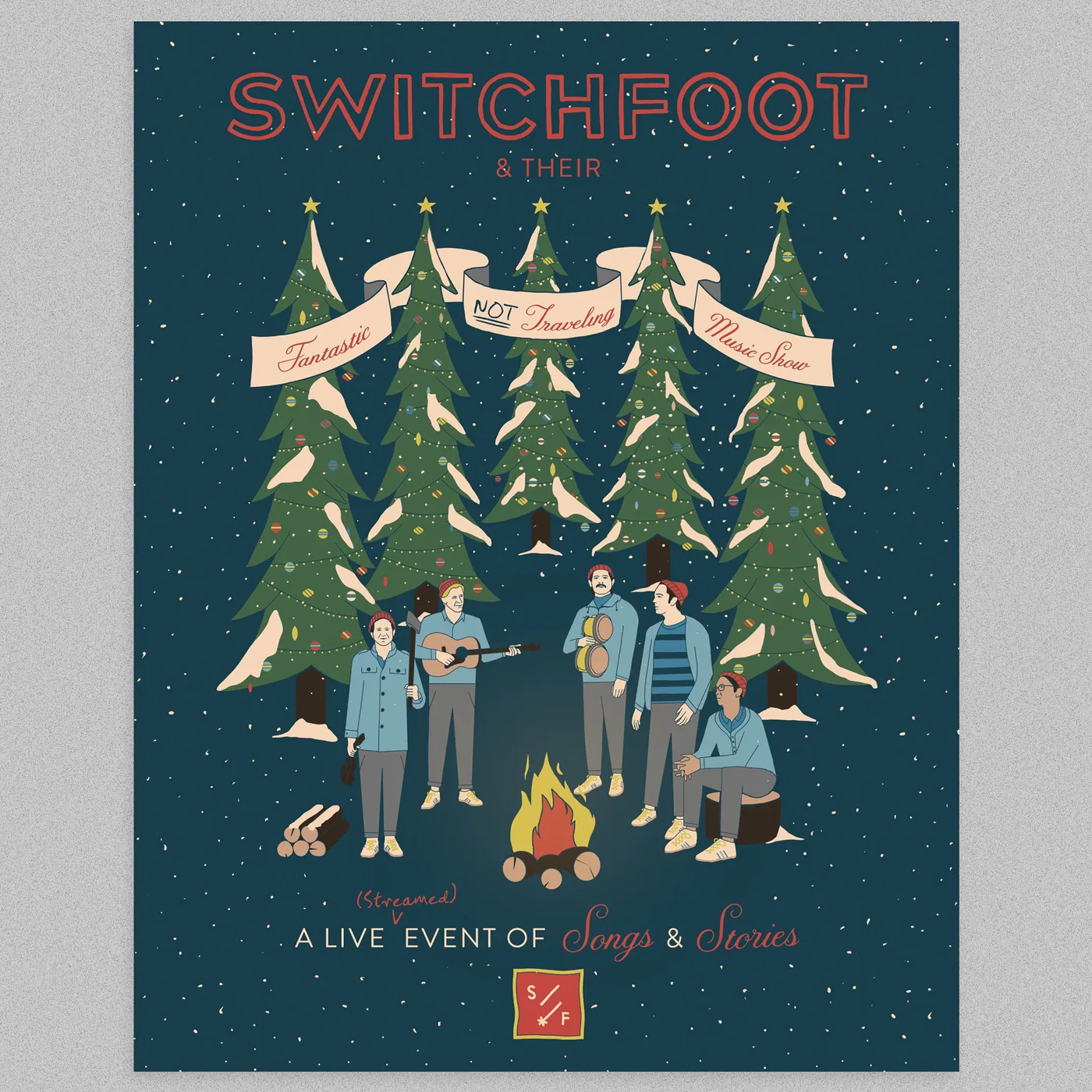Switchfoot FNTMS Campfire Poster