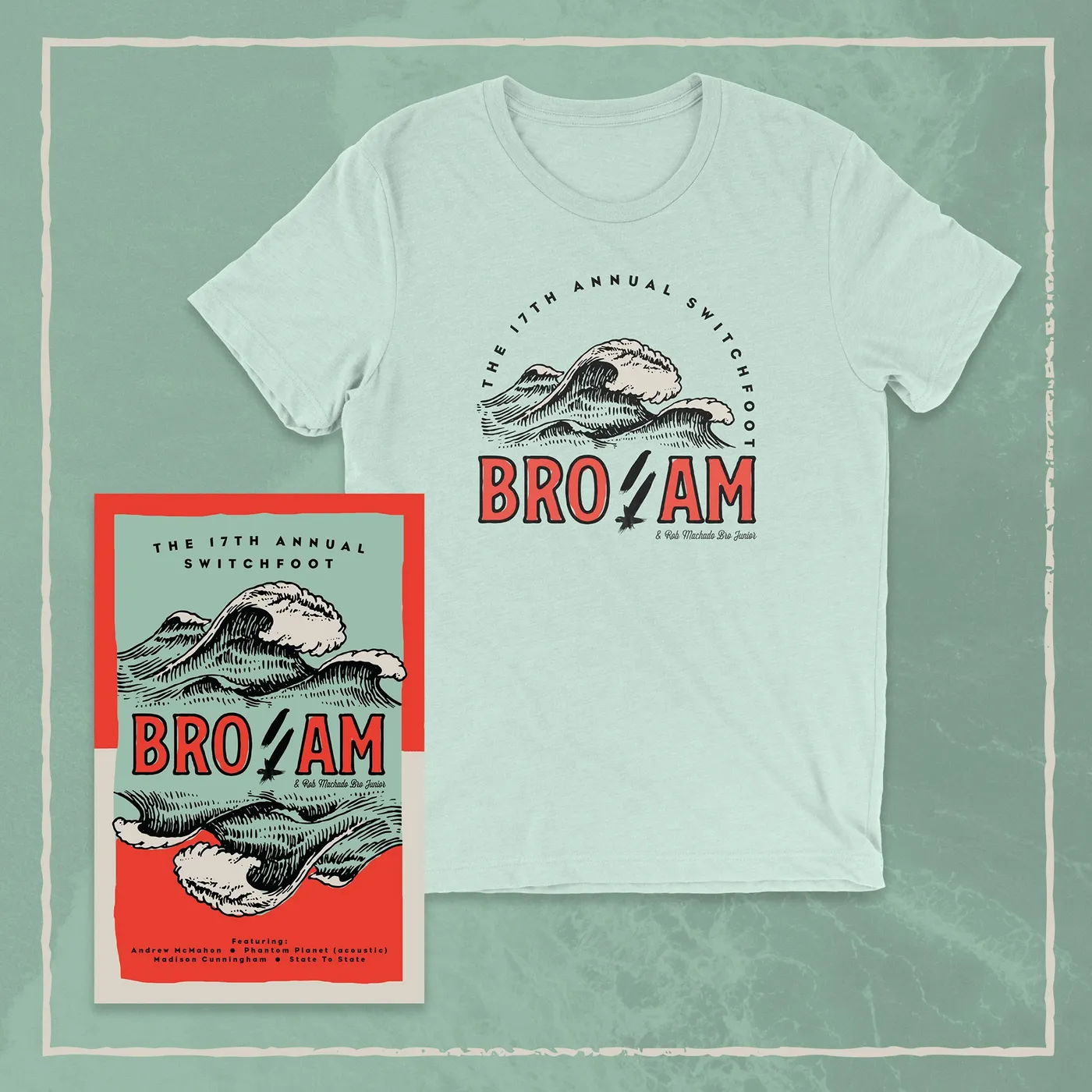 Switchfoot Bro-Am Event Tee Bundle