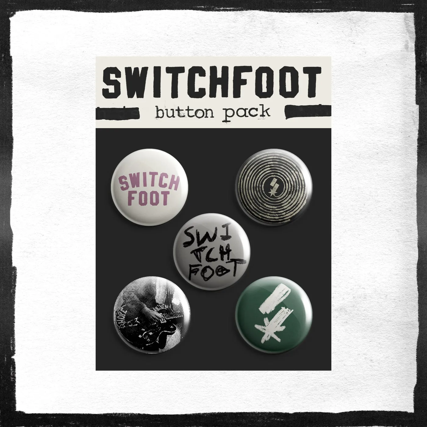 Switchfoot Christmas 2025 Button Pack