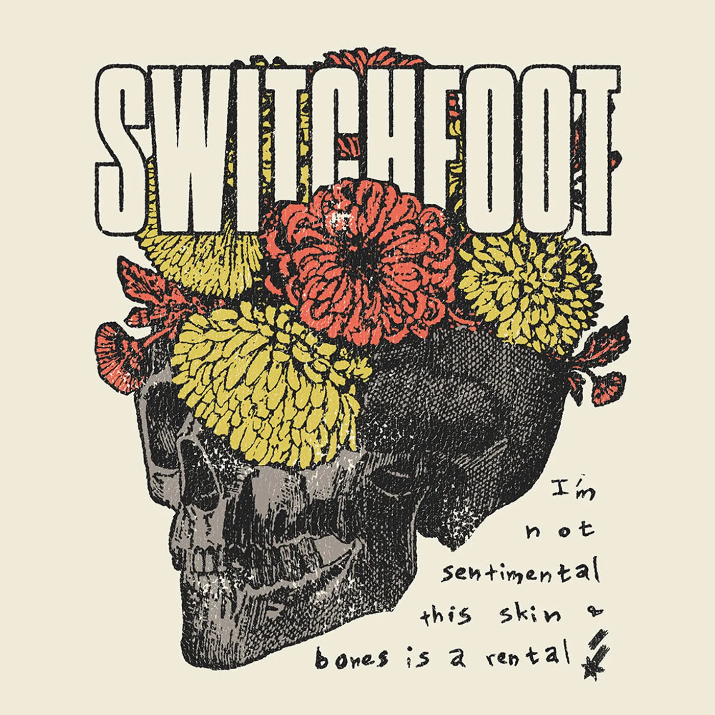 Switchfoot Where I Belong Skull Tee
