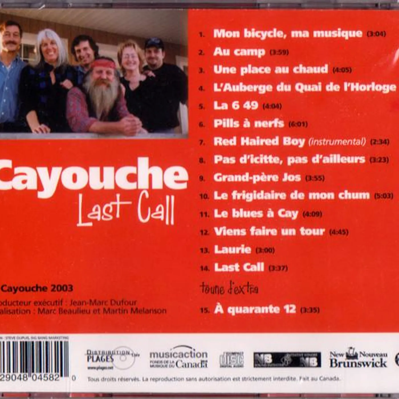 Cayouche / Last Call - CD
