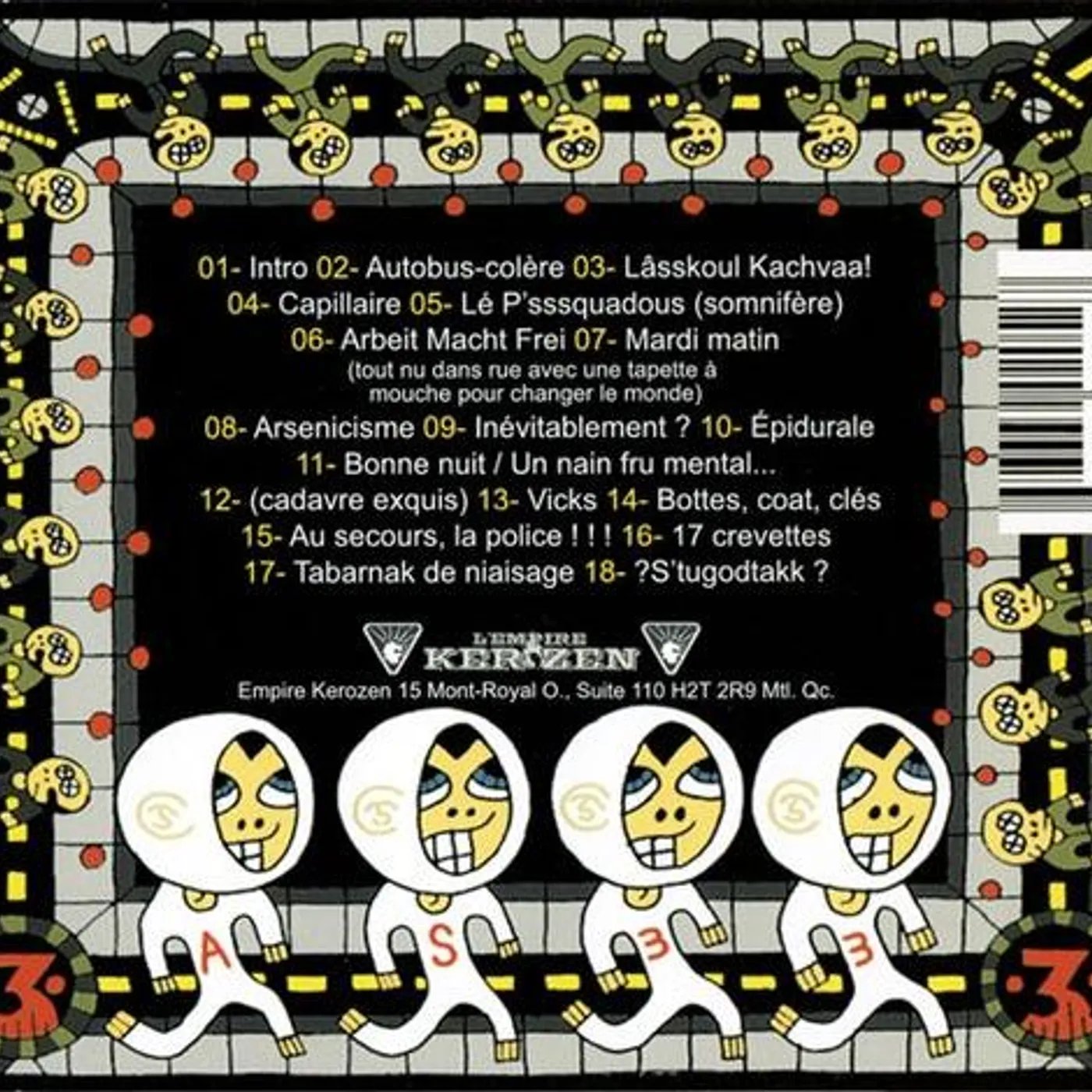 Arseniq33 / Y'a des limites à faire dur! - CD