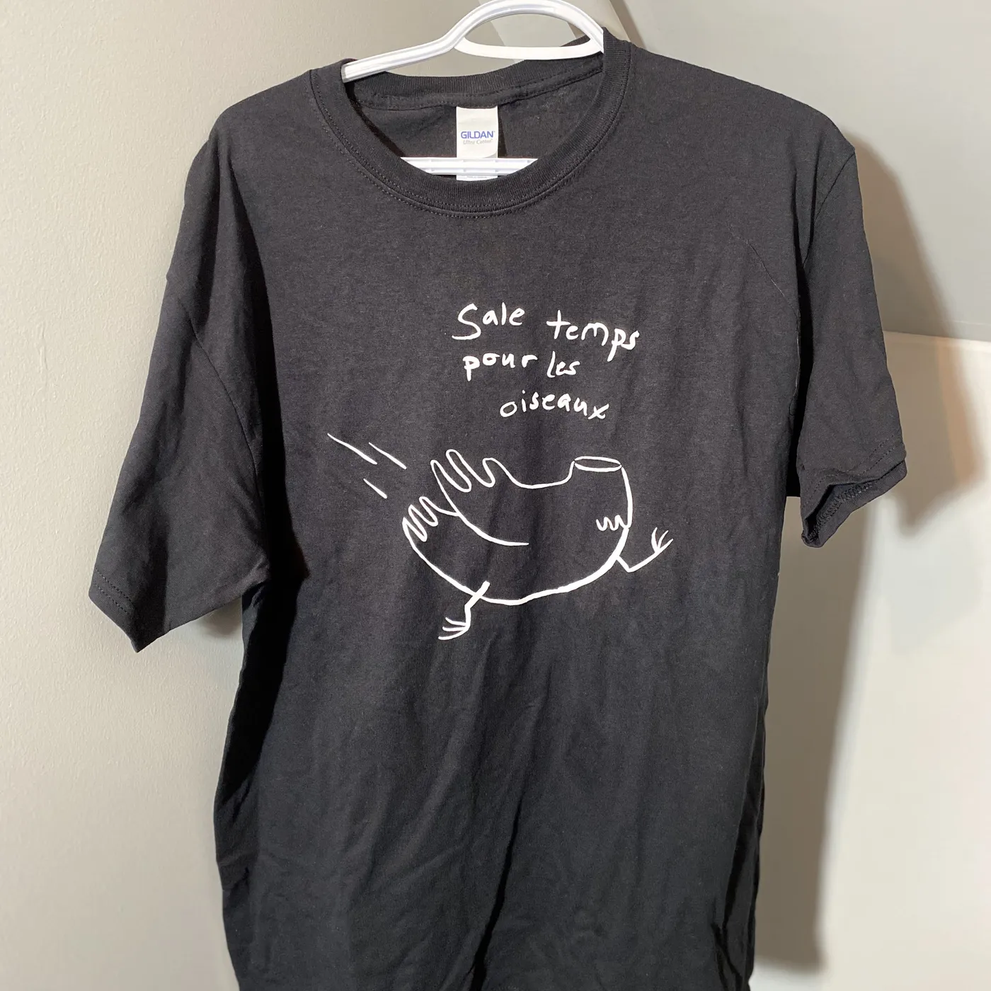 Philippe Brach / Sale Temps Pour Les Oiseaux - T-Shirt Noir
