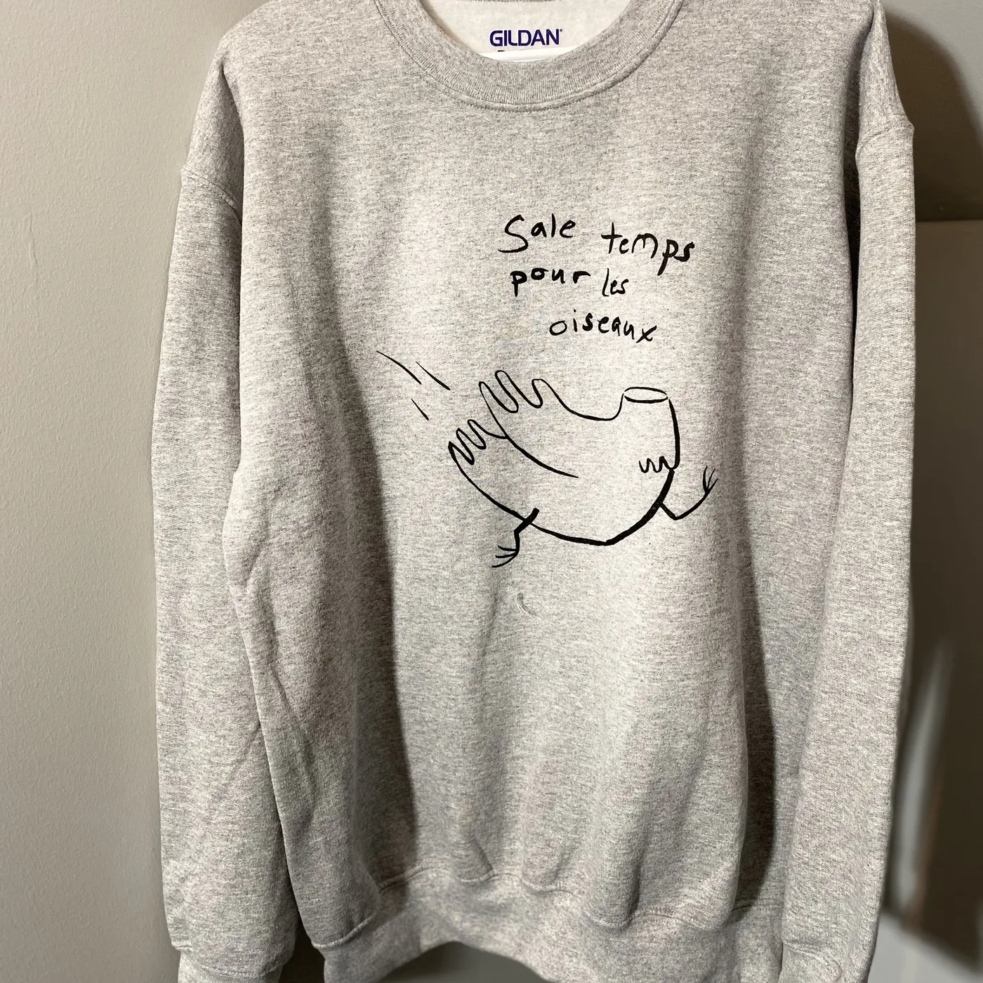 Philippe Brach / Sale Temps Pour Les Oiseaux - Coton Ouaté Gris - Médium