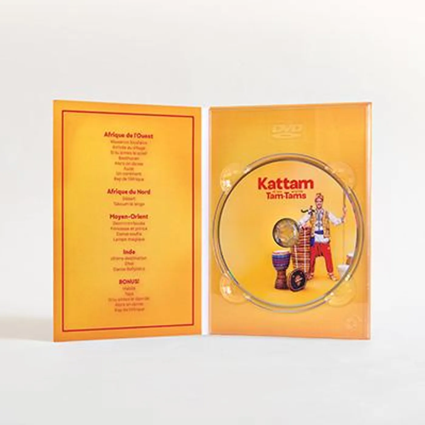 Kattam et ses Tam-Tams / En spectacle (Live) - DVD