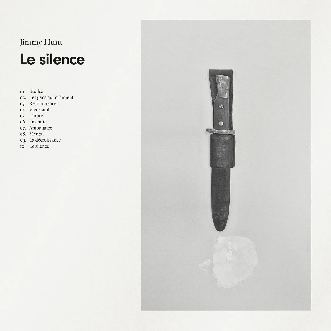 Jimmy Hunt / Le silence - CD