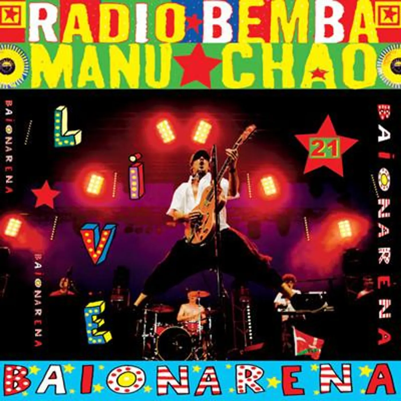 Manu Chao ‎/ Baionarena - 3LP Vinyl + 2CD