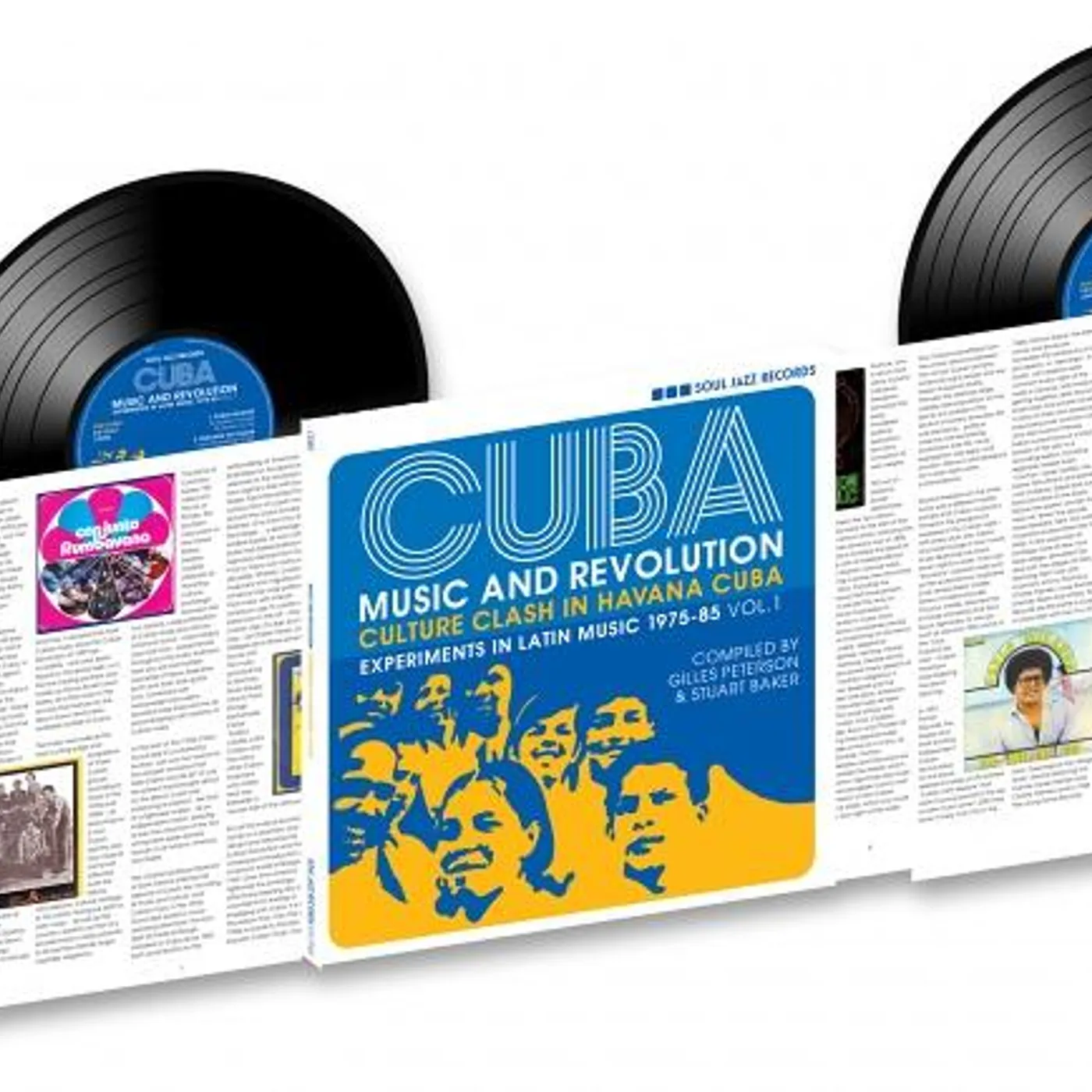 Soul Jazz Records Presents / Cuba: Music and Revolution: Culture Clash in Havana: Experiments in Latin Music 1975-85 Vol. 1 - 3LP Vinyl