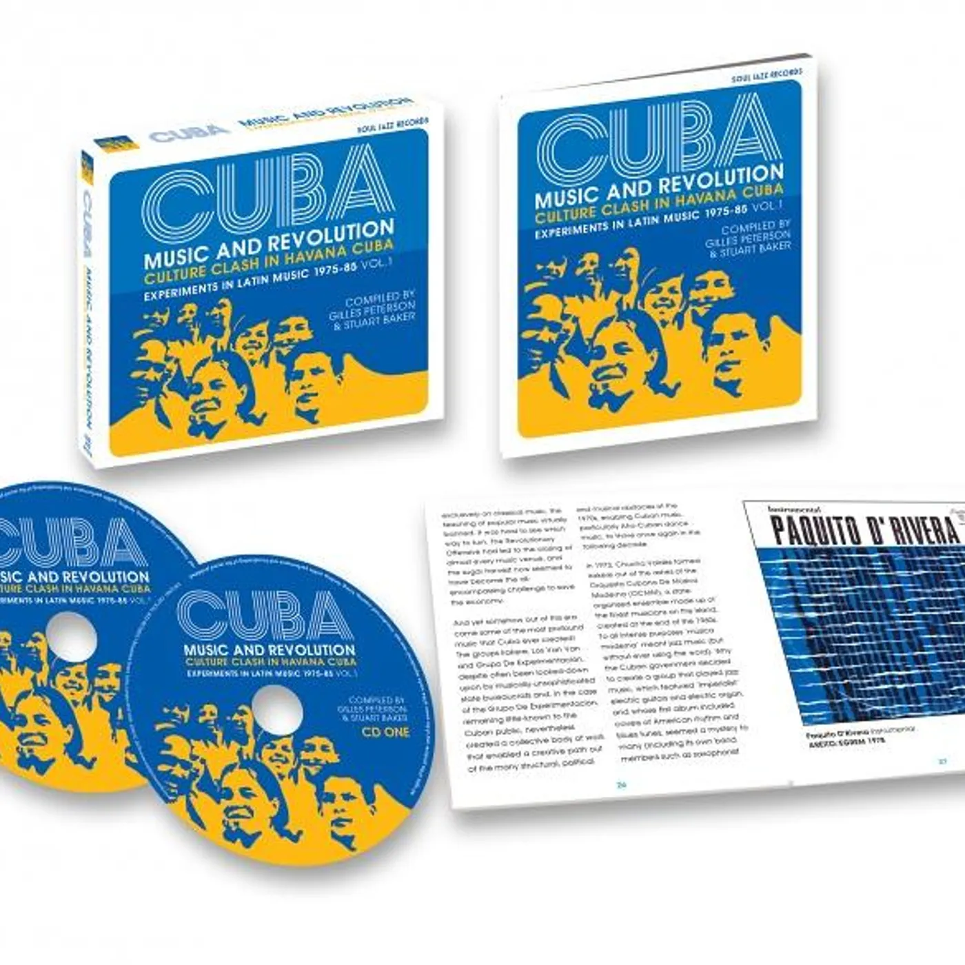 Soul Jazz Records Presents / Cuba: Music and Revolution: Culture Clash in Havana: Experiments in Latin Music 1975-85 Vol. 1 - 2CD