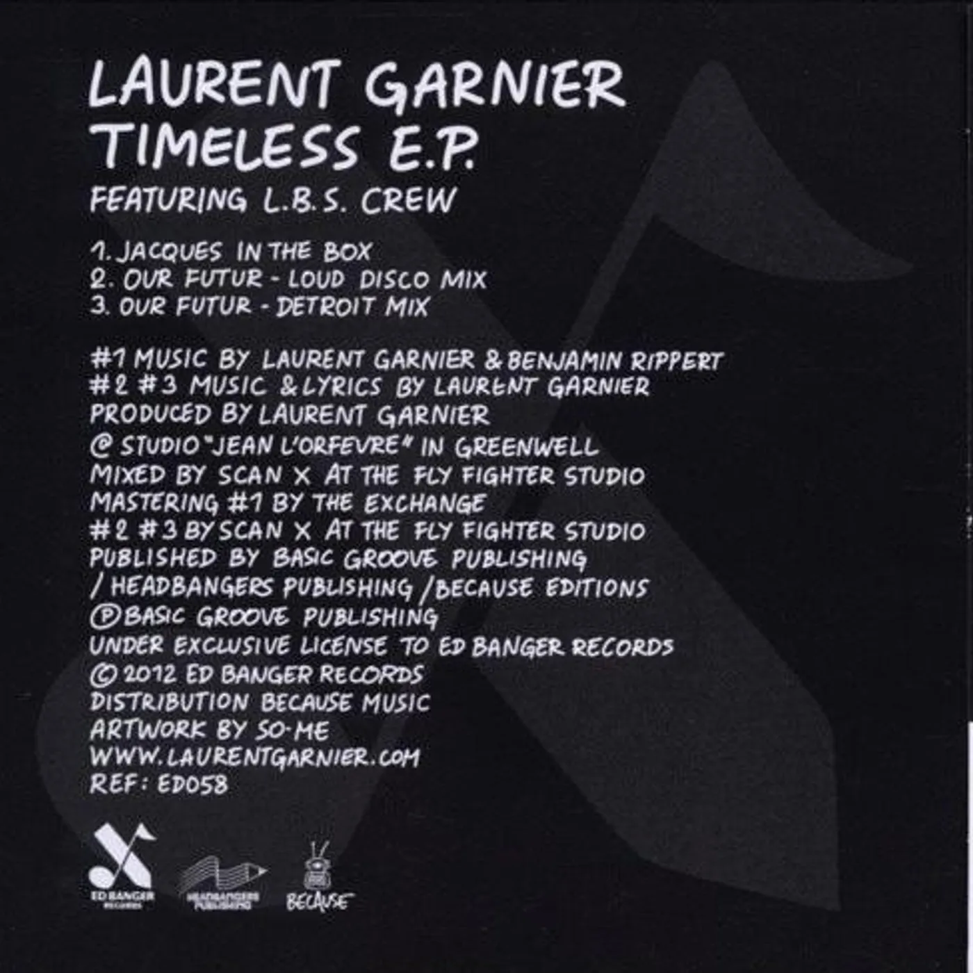 Laurent Garnier Timeless (EP) - CD
