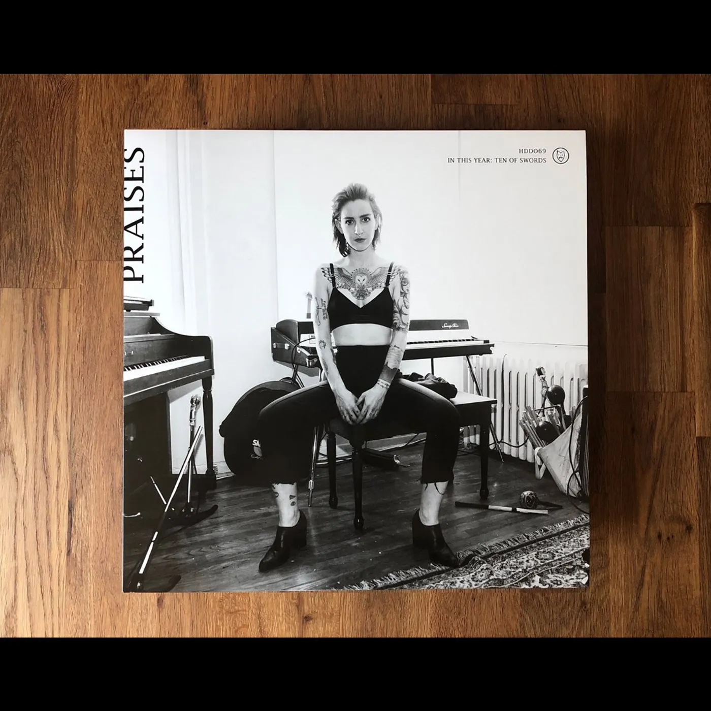 Praises / In This Year: Ten of Swords - Black in Clear LP Vinyl