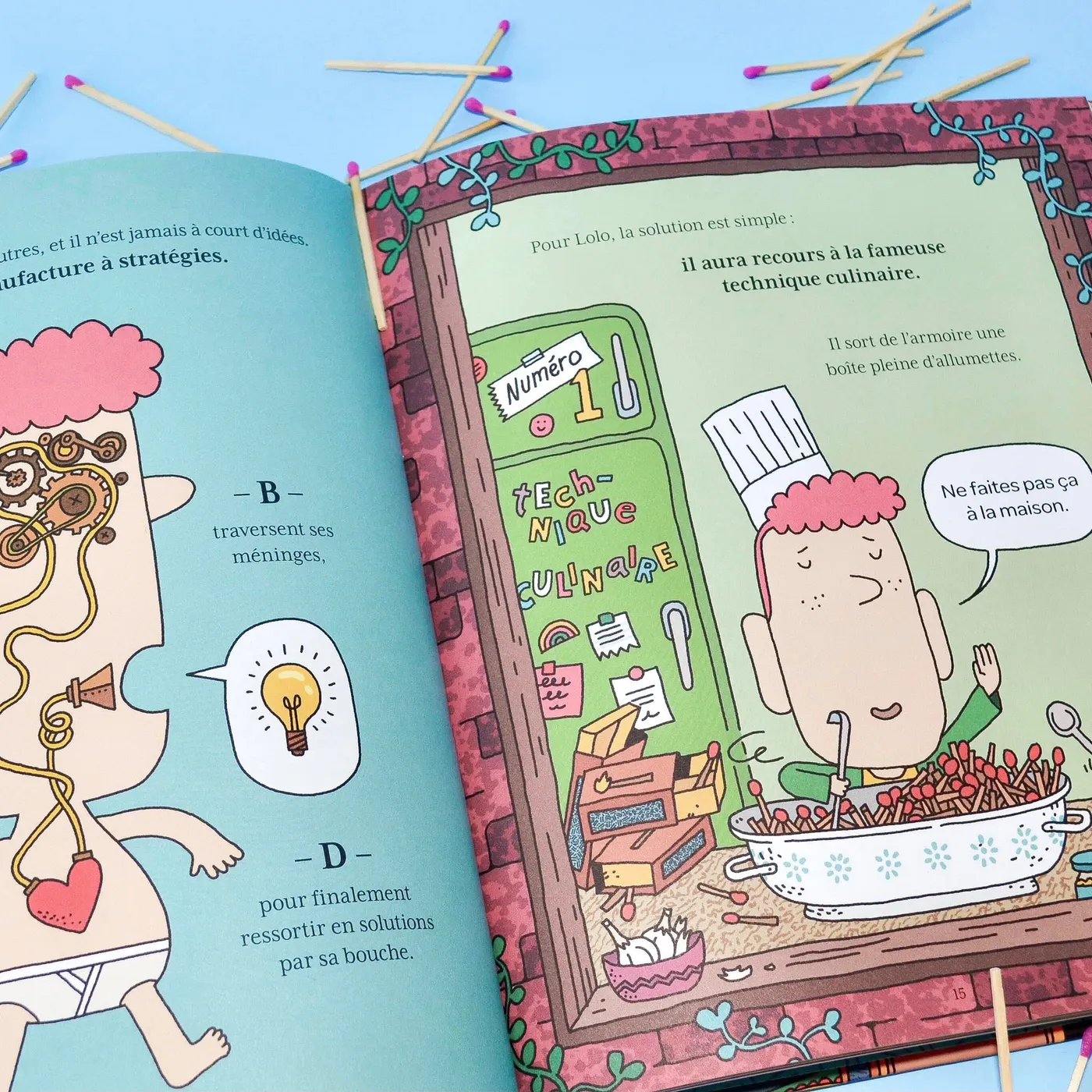 Patrice Michaud / La Soupe aux allumettes - Livre