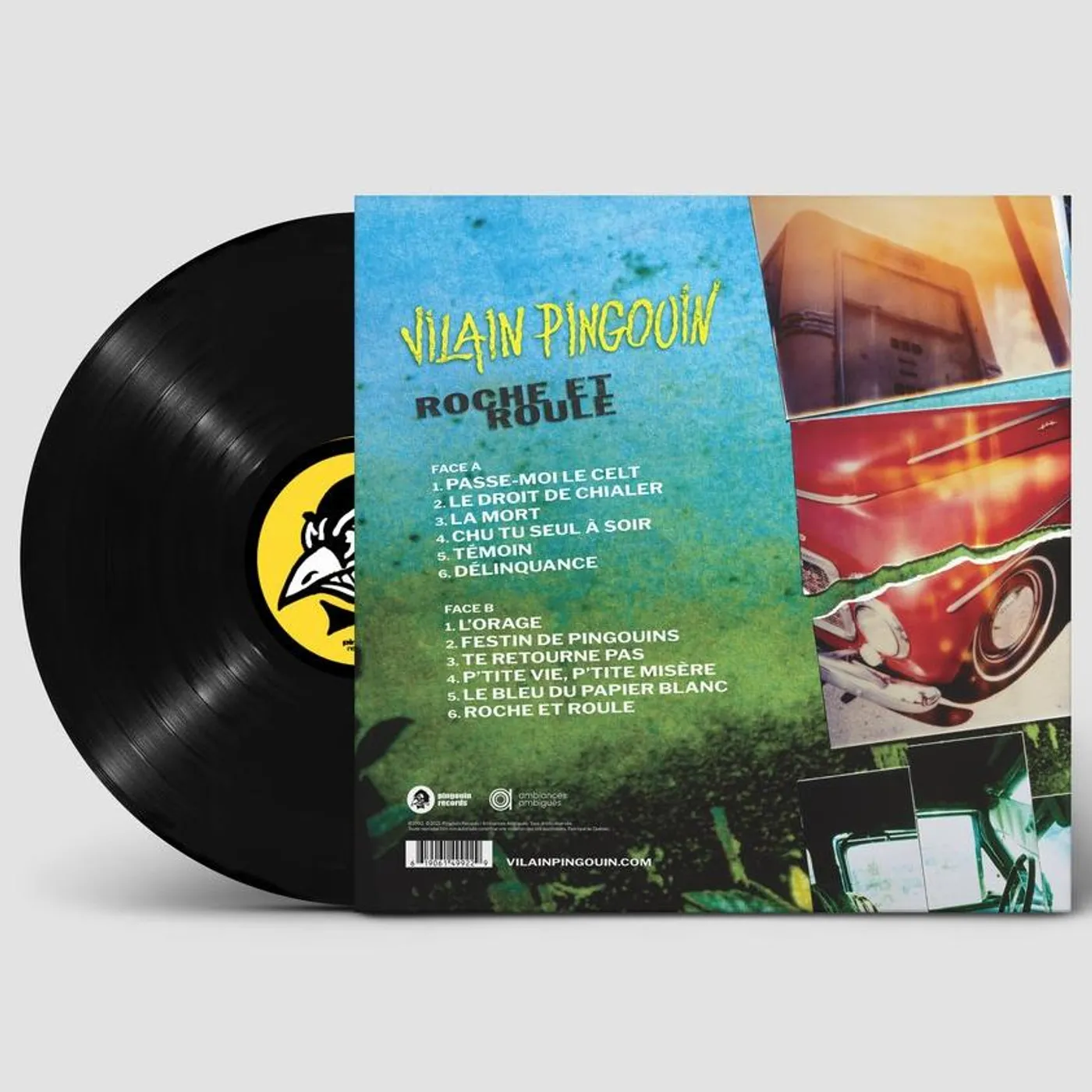 Vilain Pingouin / Roche et roule - LP Vinyl