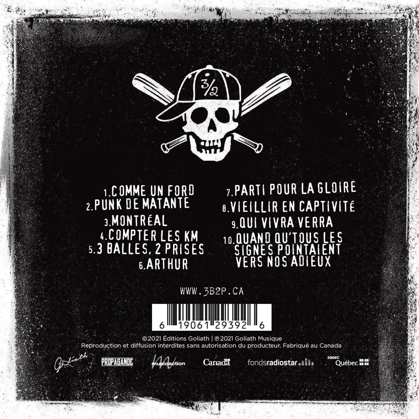 3 Balles, 2 Prises / 3 Balles, 2 Prises - CD