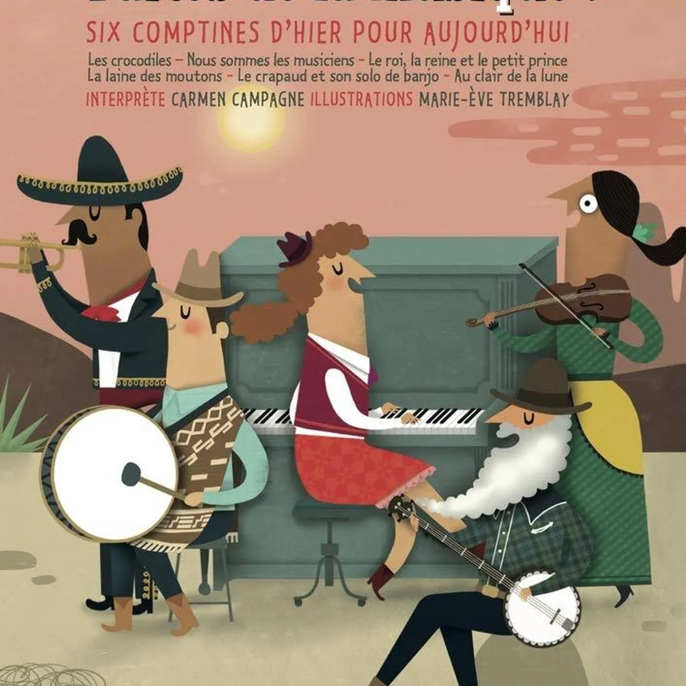 Carmen Campagne Faites de la musique! / Livre-CD