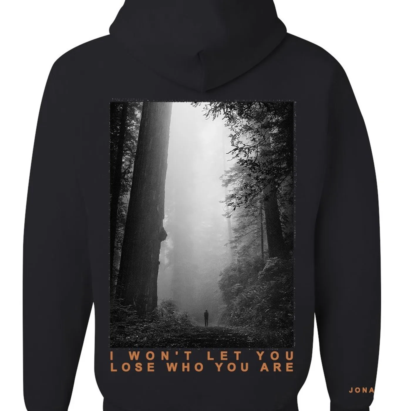 Jonathan Roy / Lost Black Hooded Pullover Sweatshirt