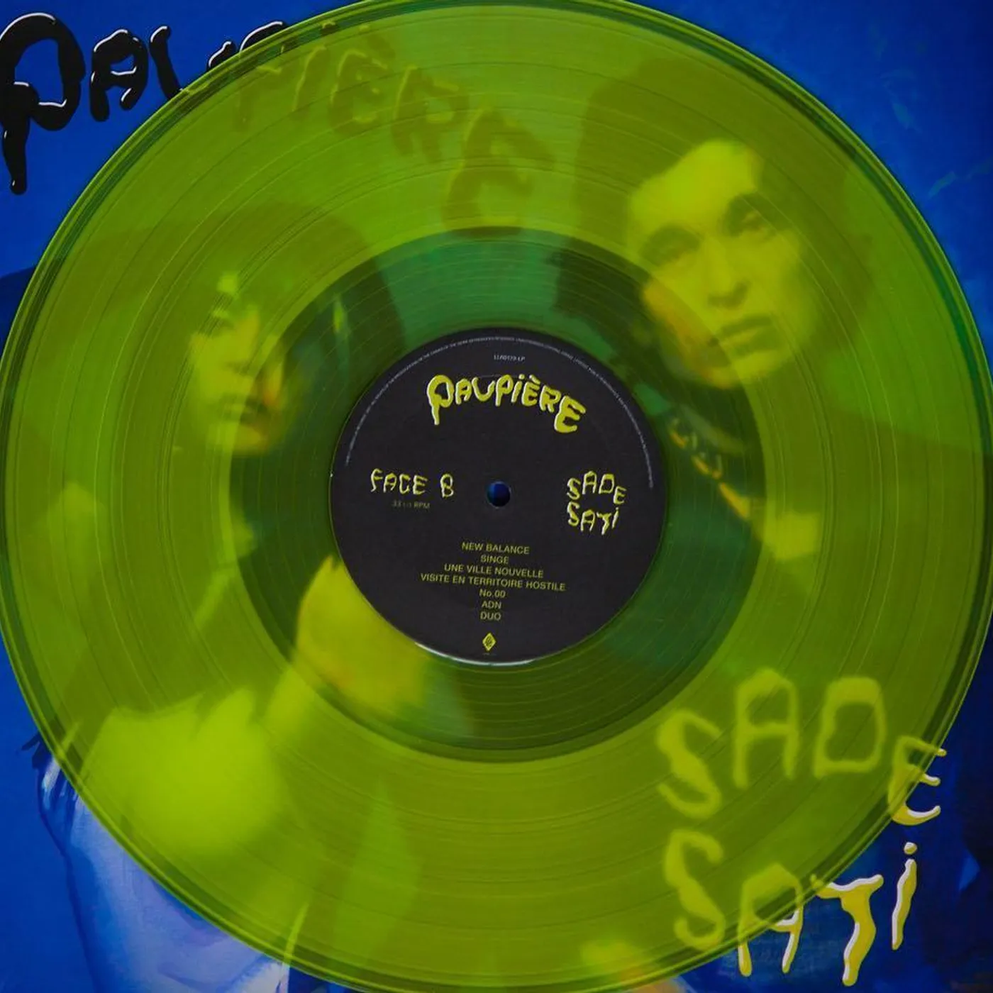 Paupière / Sade Sati - LP YELLOW (Vinyl)