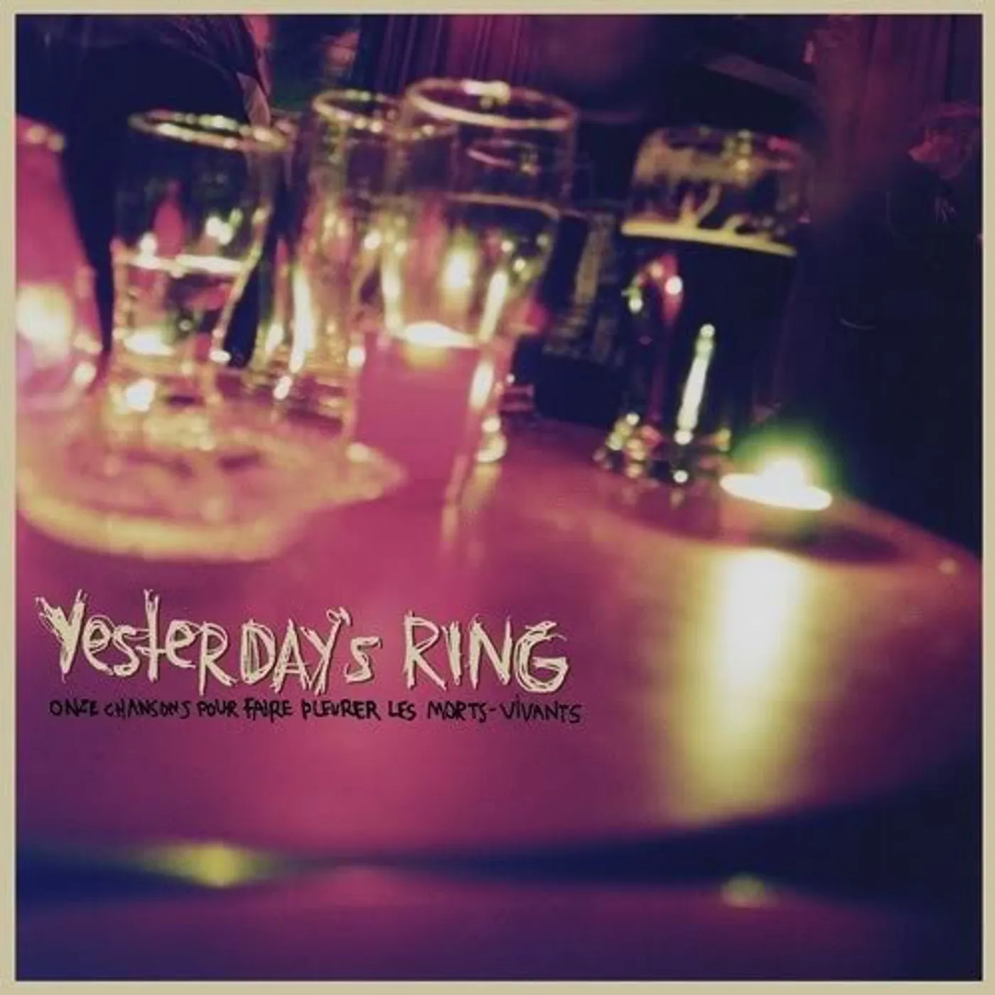 Yesterday's Ring ‎/ Onze Chansons Pour Faire Pleurer Les Morts-Vivants -LP COULEUR SURPRISE