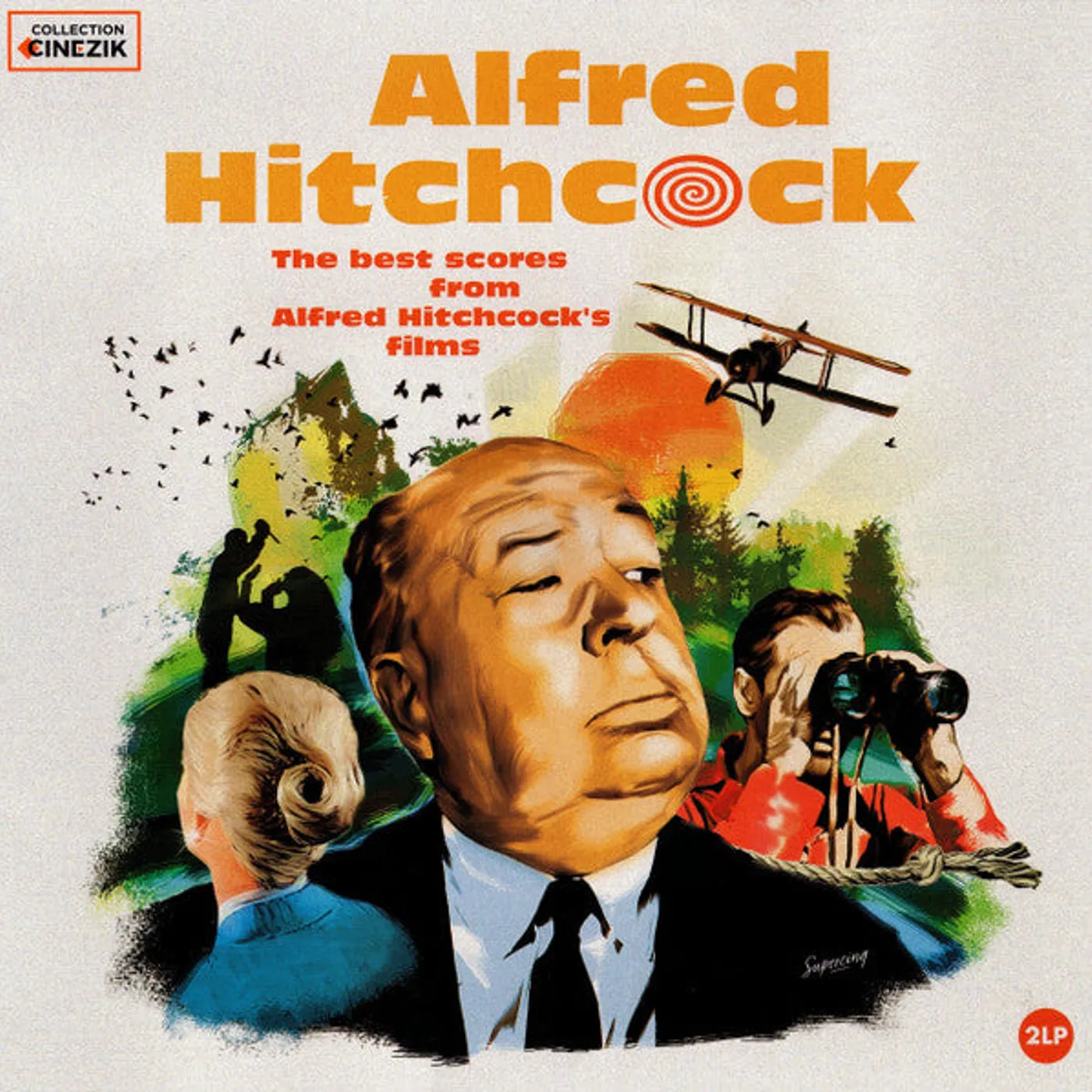 Various Artists  Artistes Variés / The best scores from Alfred Hitchcock's films - 2LP