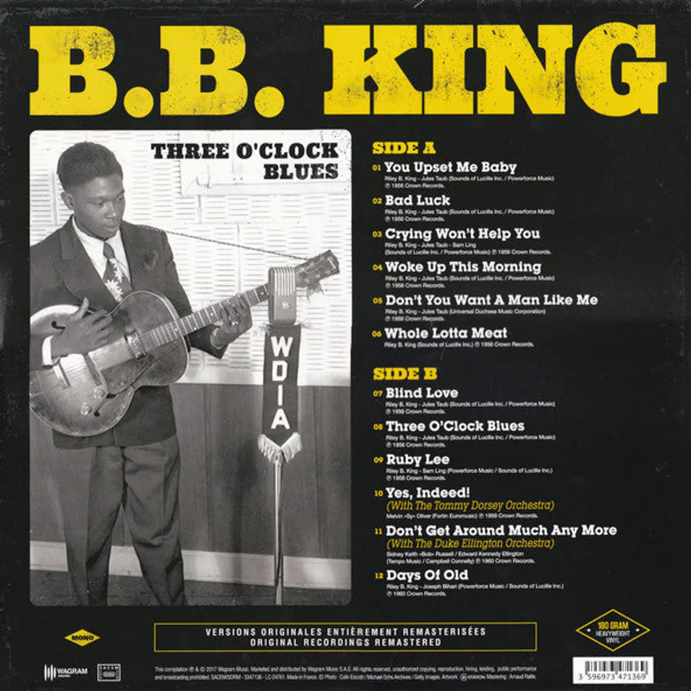 B.B. King / Three O'Clock Blues - LP (Vinyl)