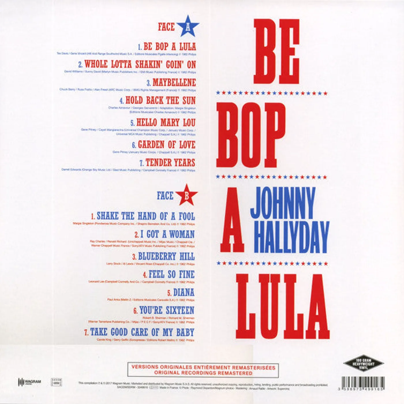 Johnny Hallyday / Be Bop A Lula - LP (Vinyl)