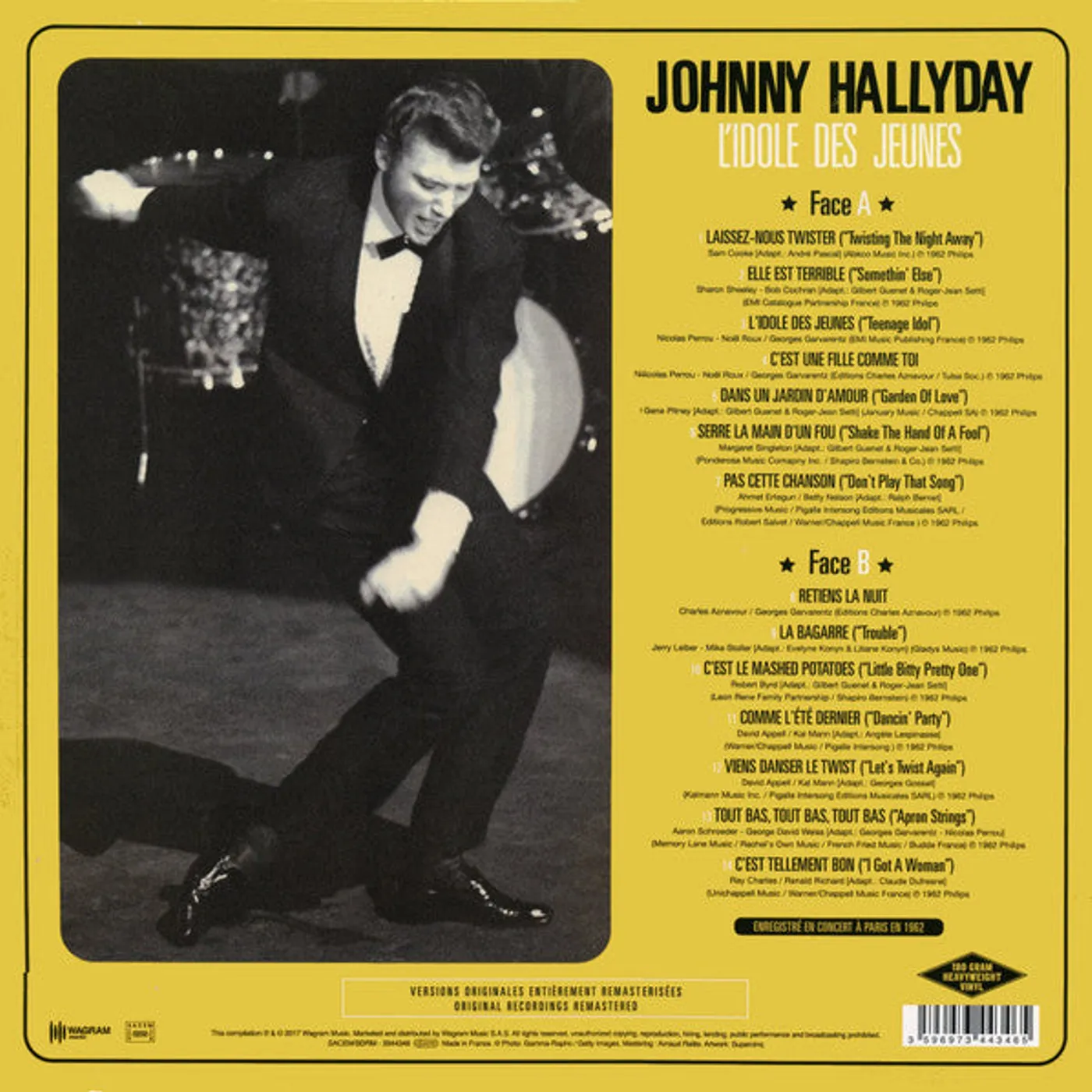 Johnny Hallyday / L'Idole Des Jeunes - LP (Vinyl)