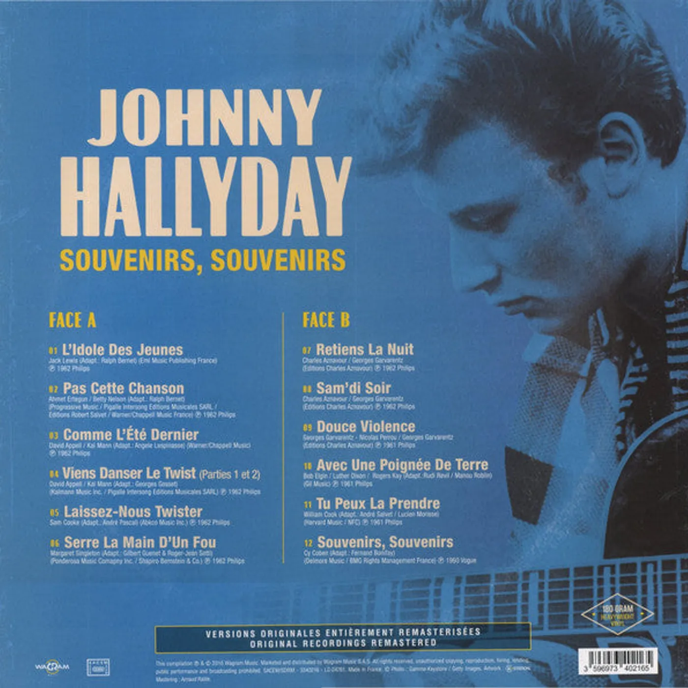 Johnny Hallyday / Souvenirs, Souvenirs - LP (Vinyl)