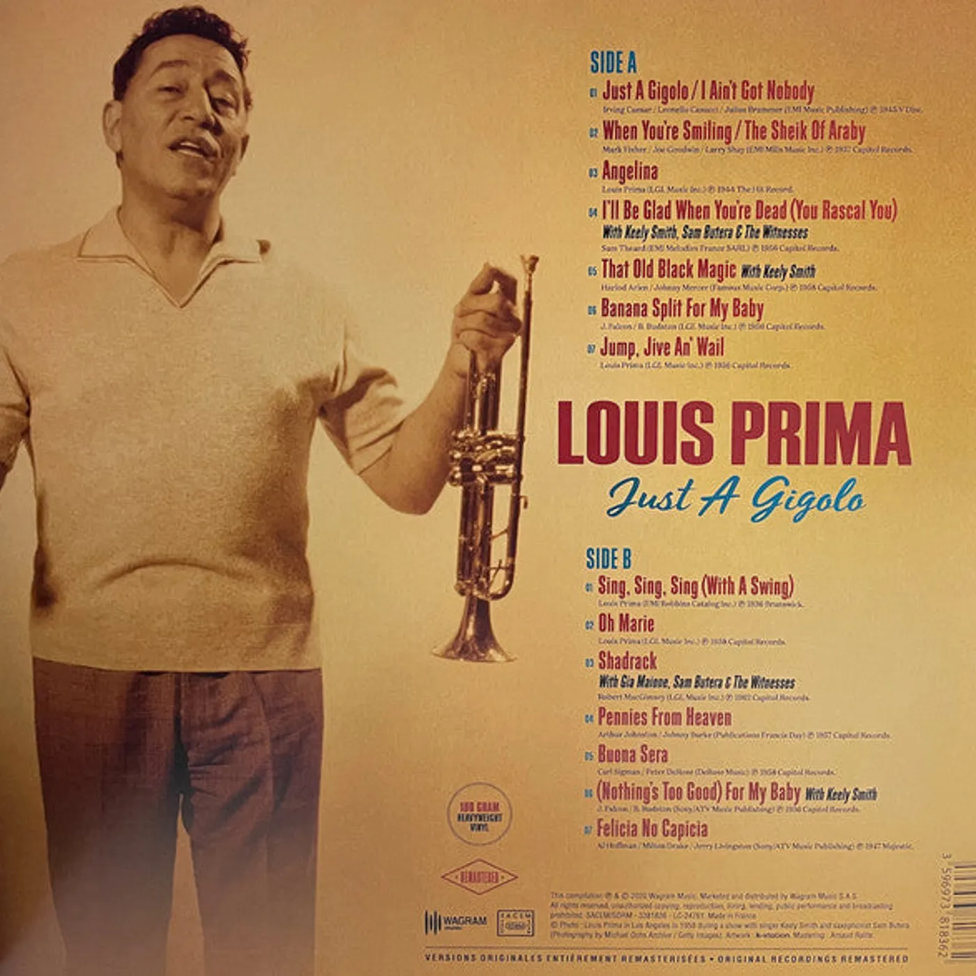Louis Prima / Just A Gigolo - LP (Vinyl)