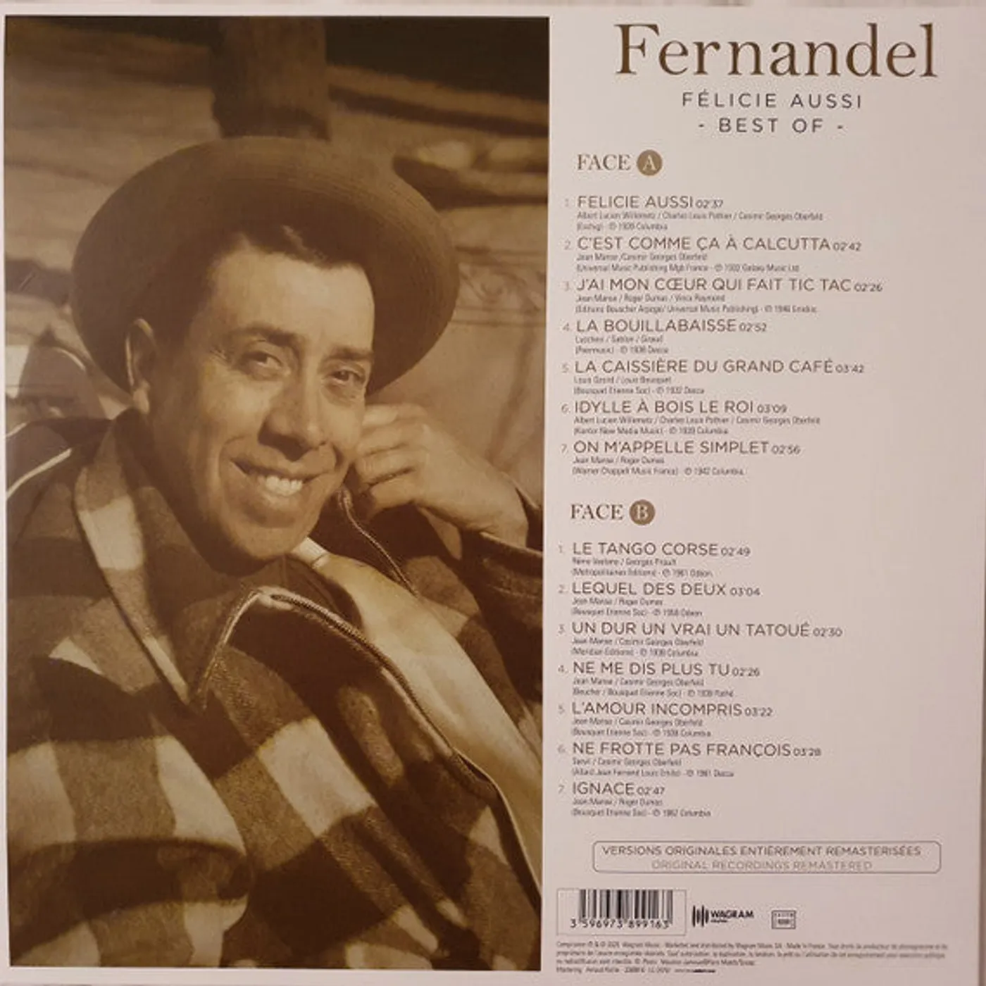 Fernandel / Félicie Aussi " Best Of " - LP (Vinyl)