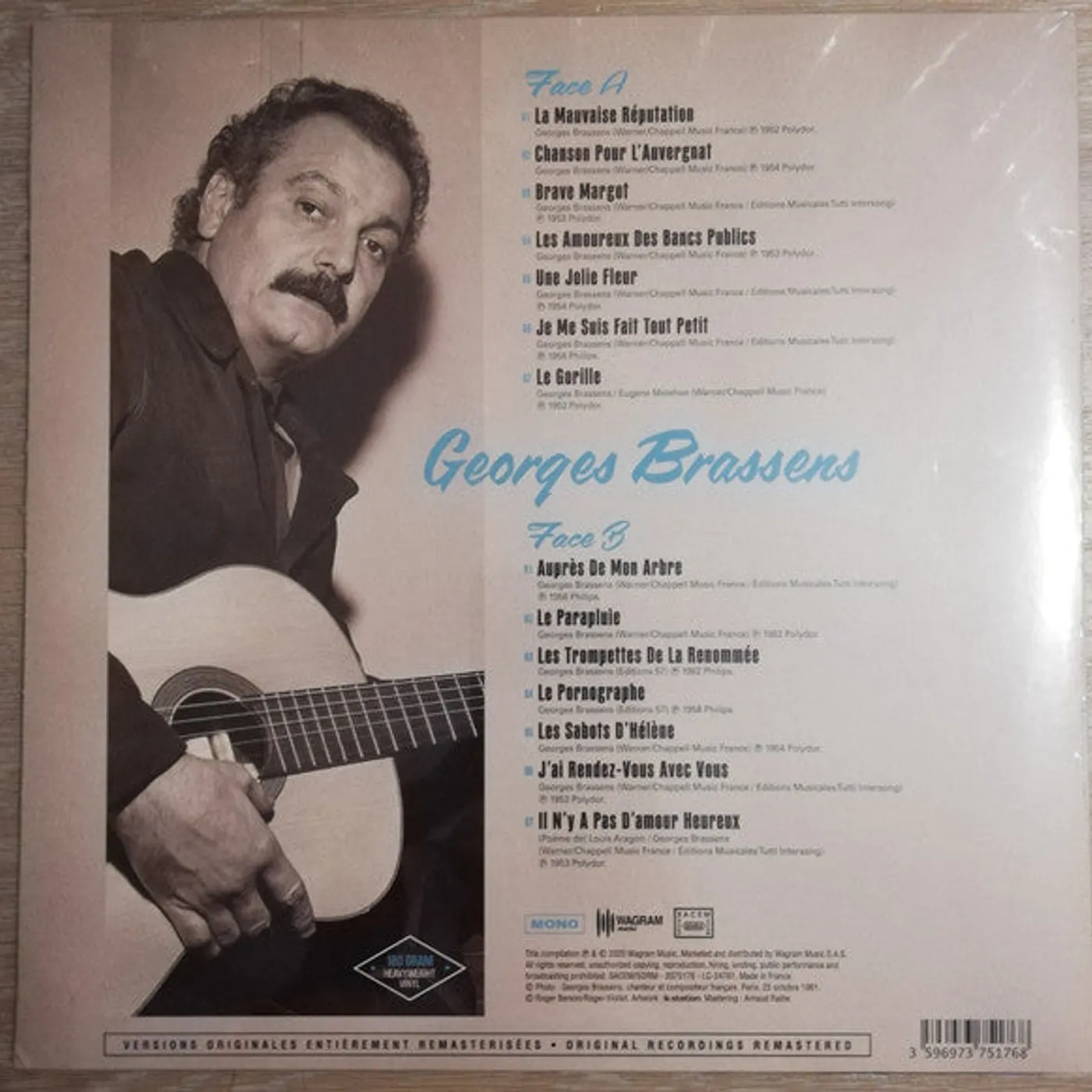 Georges Brassens / La Mauvaise Réputation - LP (Vinyl)