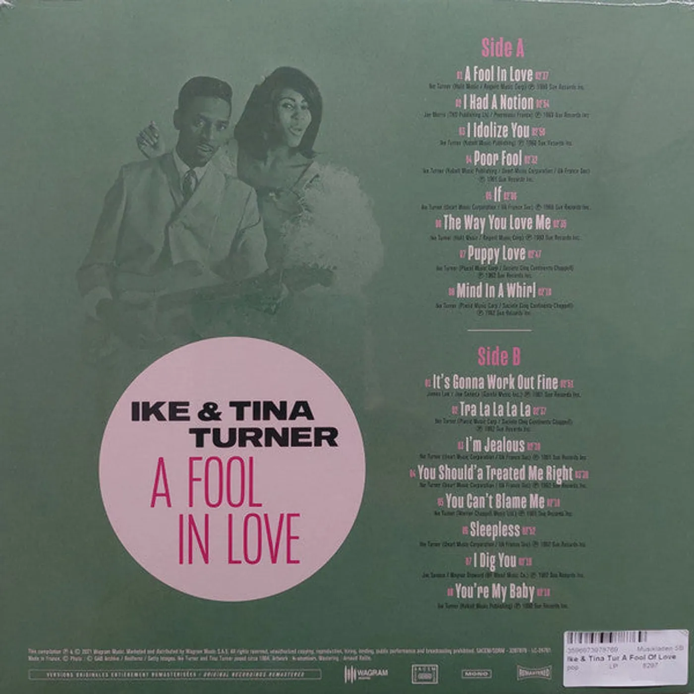 Ike & Tina Turner / A Fool In Love - LP (Vinyl)