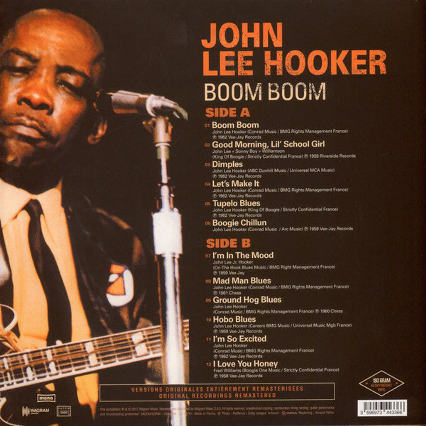 John Lee Hooker / Boom Boom - LP (Vinyl)